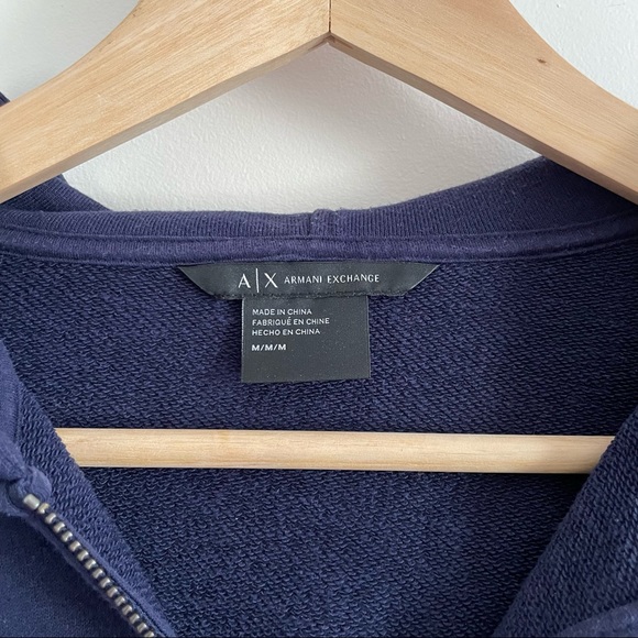 Armani Exchange Zip-Up Hoodie - Picture 4 of 4
